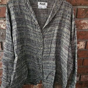 Flax Multicolor Textured Shirt